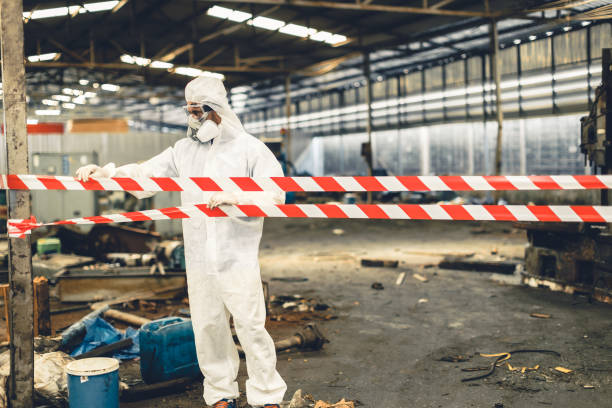 Professional Biohazard technician working in Newfield, NJ